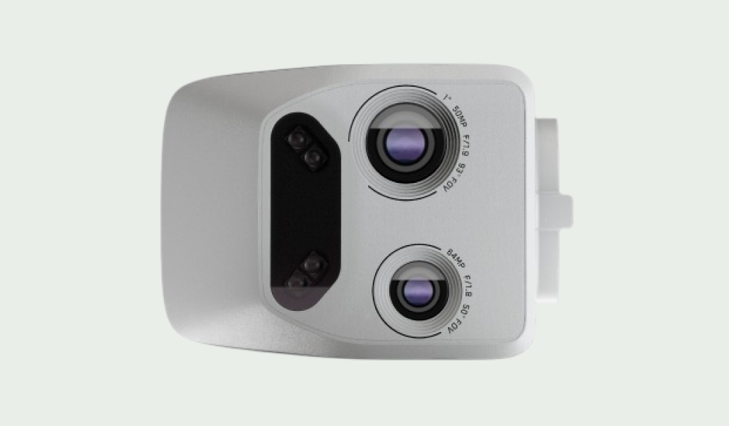 Skydio X10 V100-L 鏡頭模組搭載 1000 萬畫素可見光鏡頭，適用中距任務